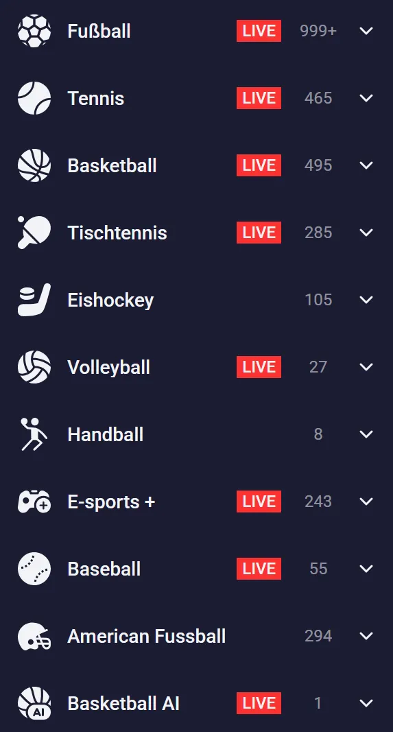 Sportwetten bei Sportaza