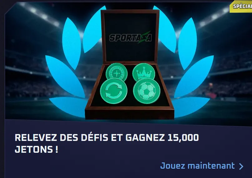 Récompenses et avantages VIP Sportaza