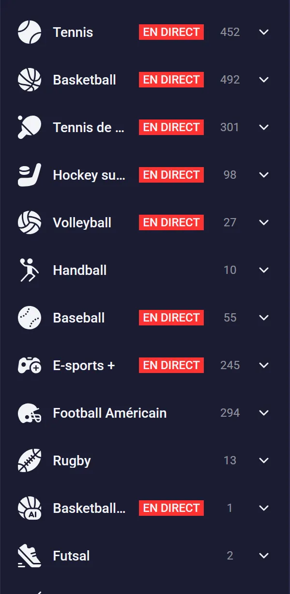 Paris sportifs Sportaza