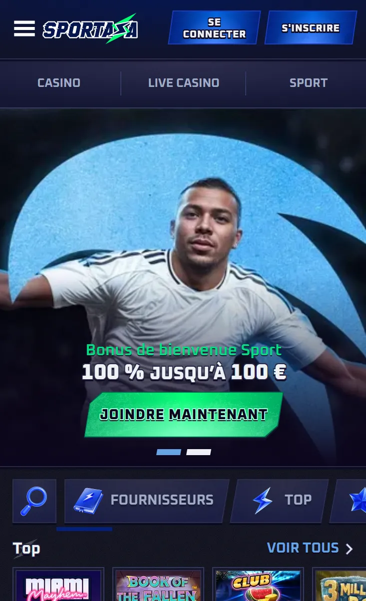 Accès au compte Sportaza