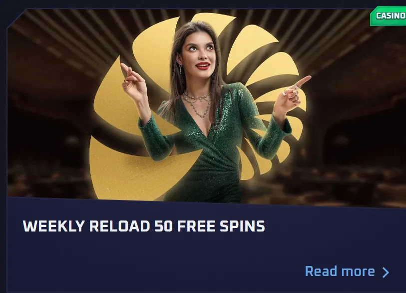 Weekend casino reload offer