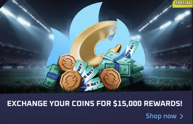 Collections Cup and Coin rewards