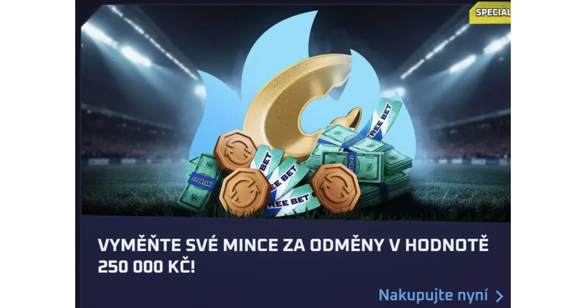VIP odměny a cashback Sportaza
