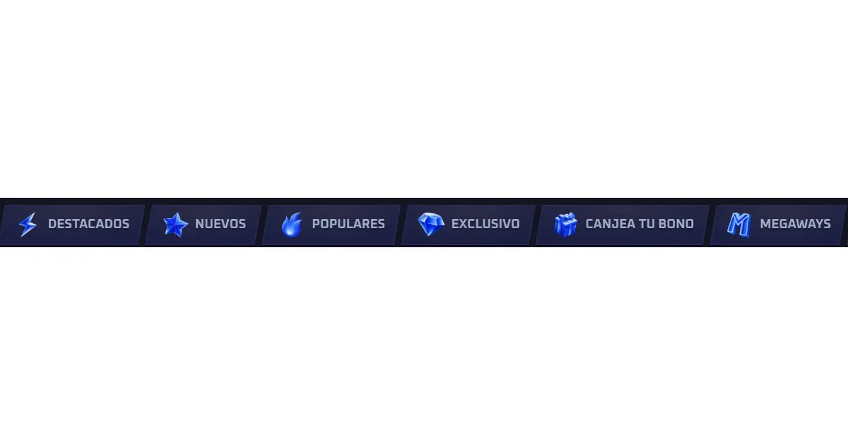 Vista de juegos disponibles en el casino Sportaza
