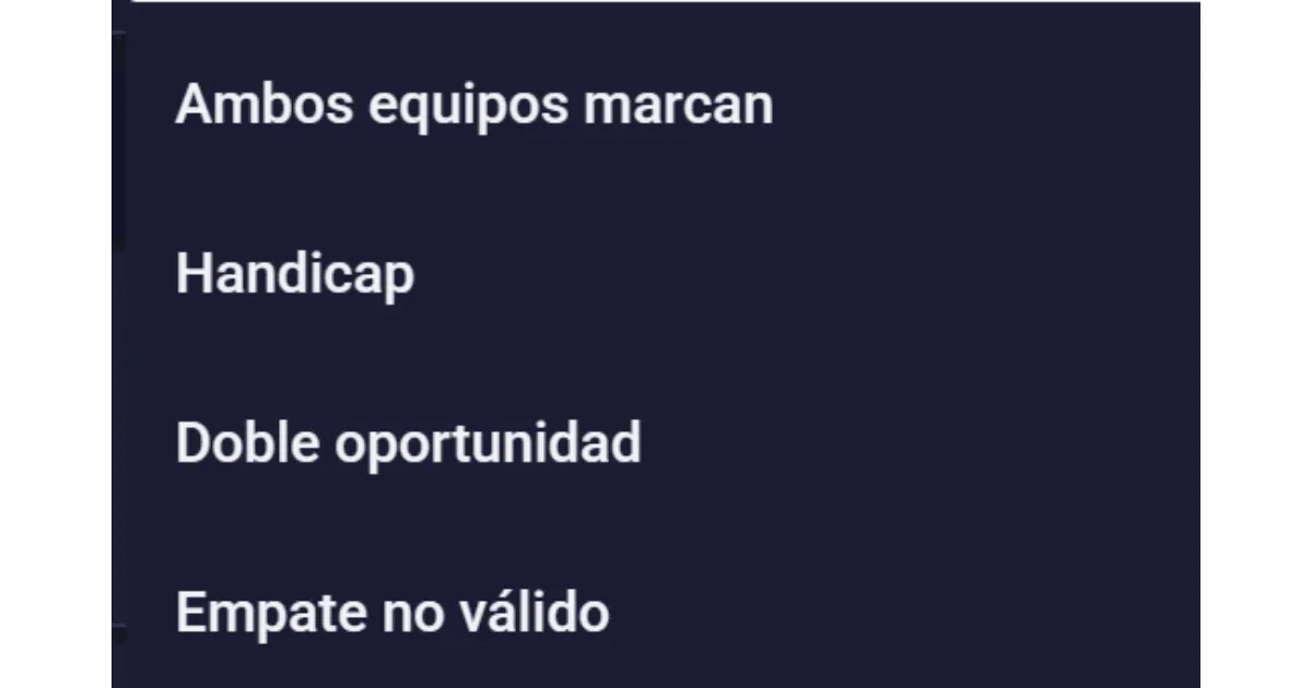 Mercados de apuestas