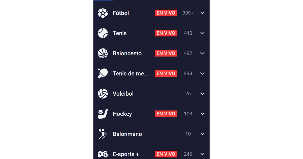 Cuotas deportivas Sportaza