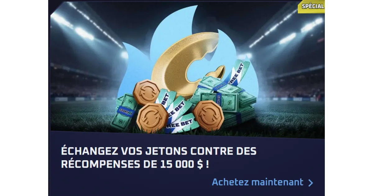 Récompenses et avantages VIP Sportaza