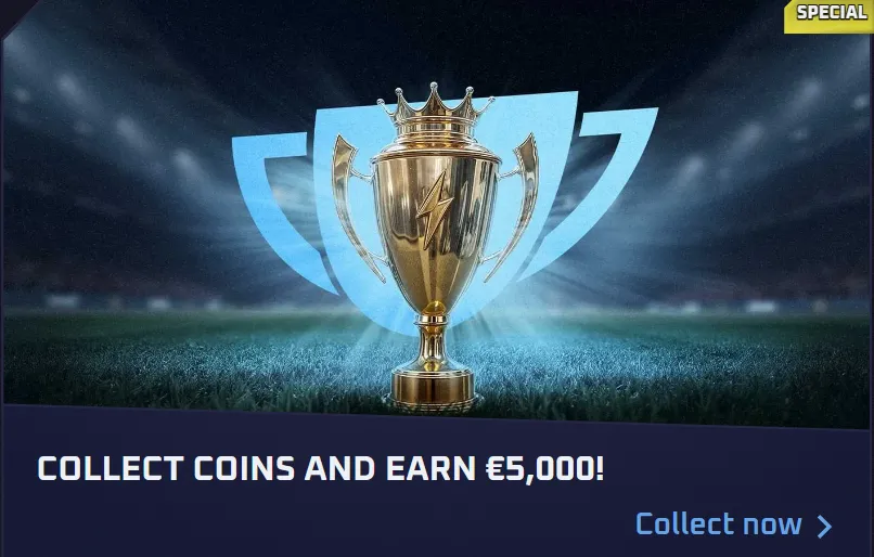Casino tournament prizes and Coins