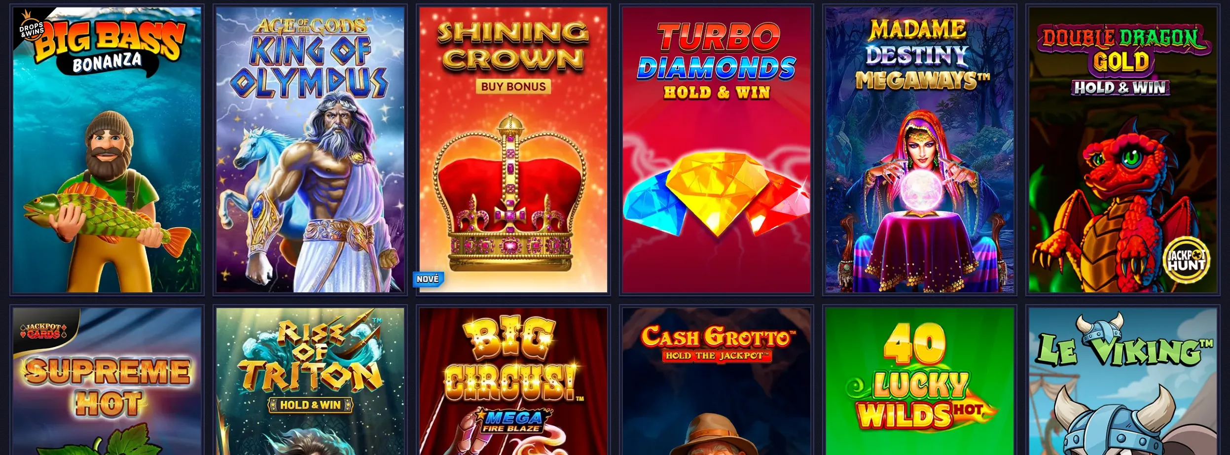 Κατηγορίες παιχνιδιών στο Sportaza Casino