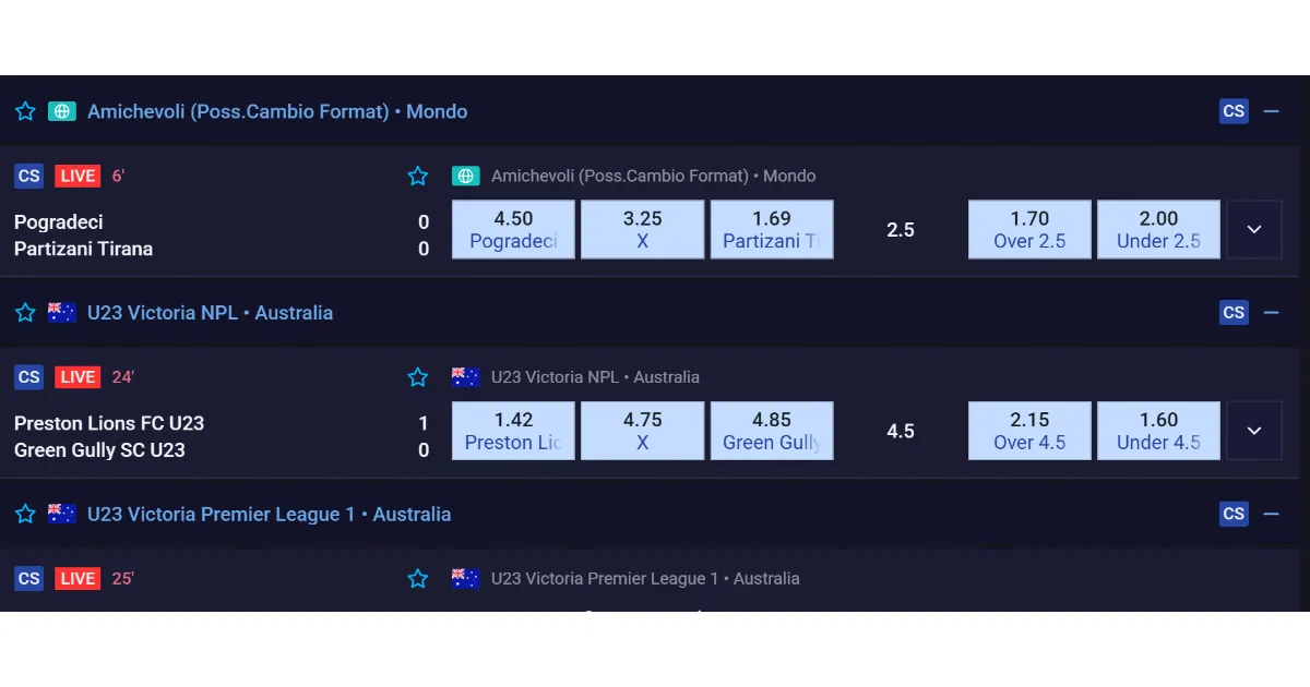 Scommesse sportive su Sportaza
