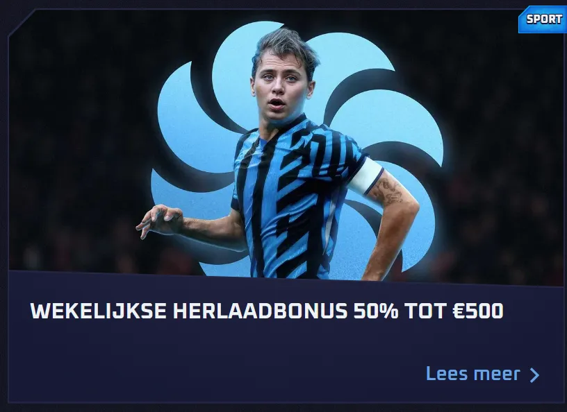Wekelijkse casino reload