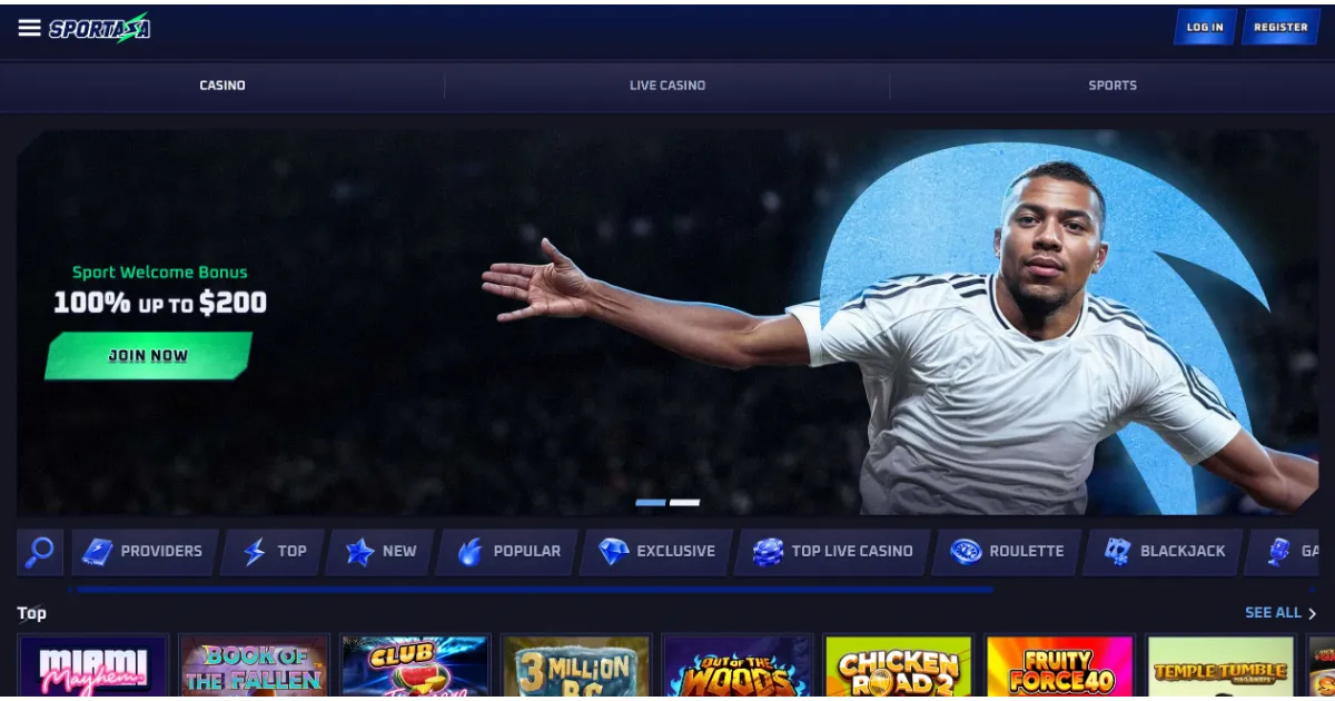 Sportaza casino and sportsbook